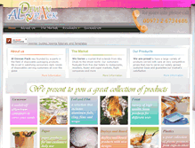 Tablet Screenshot of aldewanpack.com